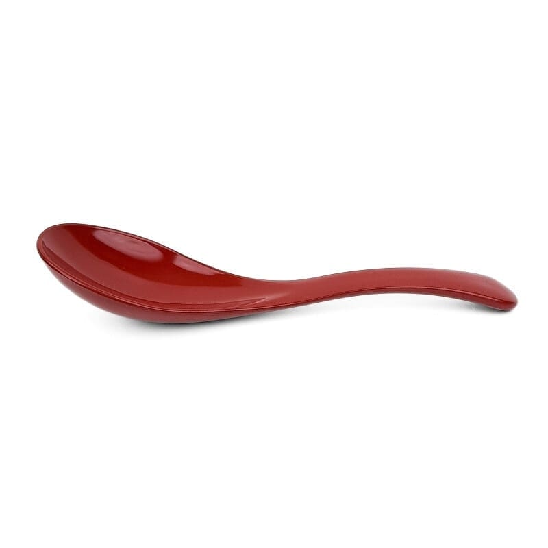 Ramenlepel van Hars – Rood Gelakt