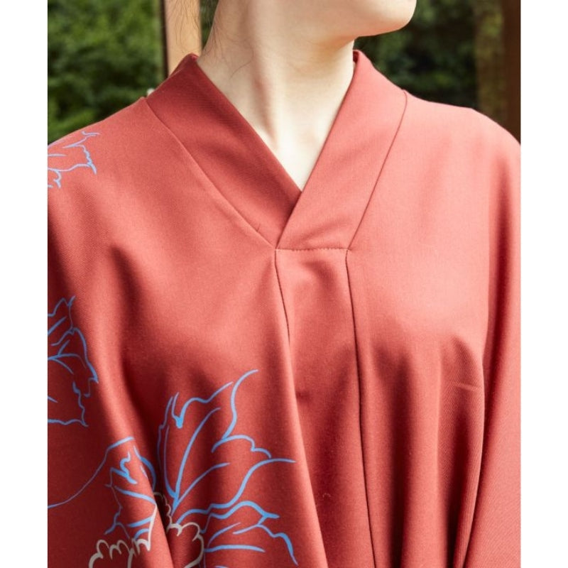 Rode Japanse Jurk