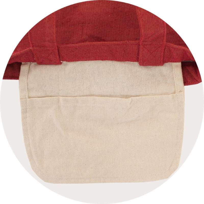 Rode Japanse Totebag - Kat