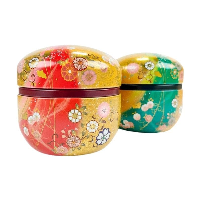 Ronde Theebus - Goud & Rood