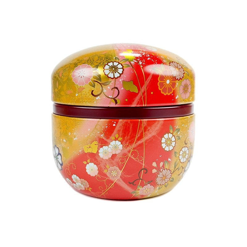 Ronde Theebus - Goud & Rood