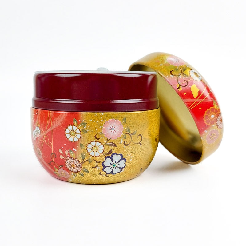 Ronde Theebus - Goud & Rood