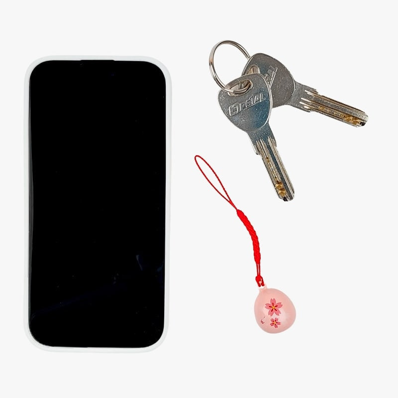 Sakura Bel Sleutelhanger