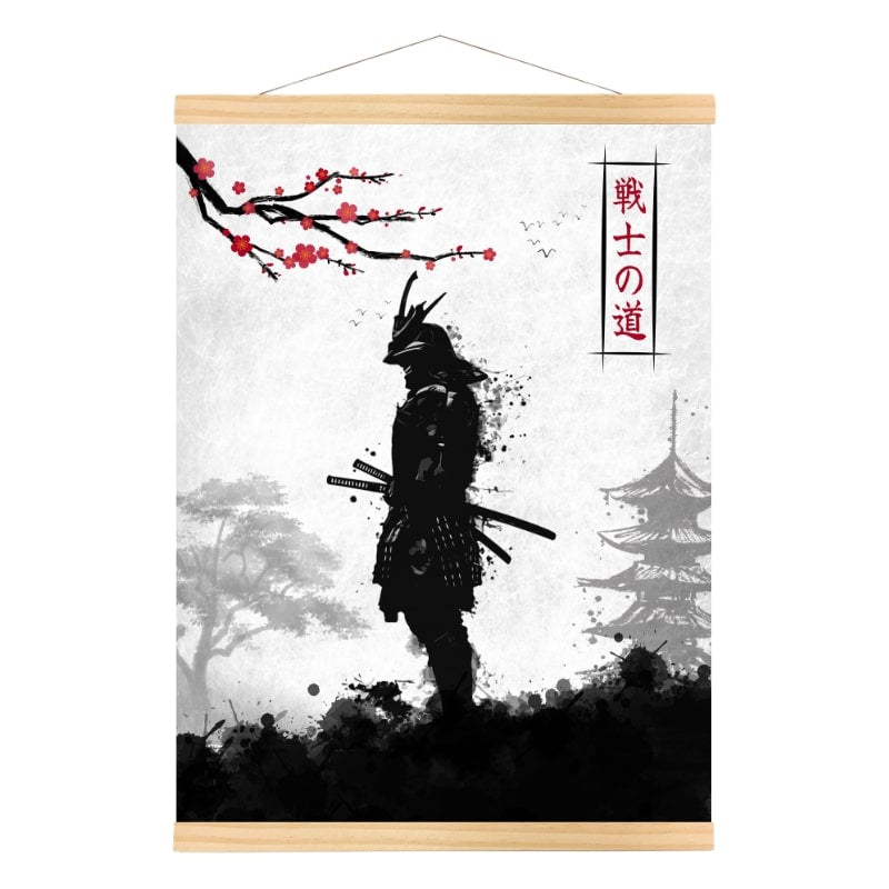 Samurai Warrior Poster A3