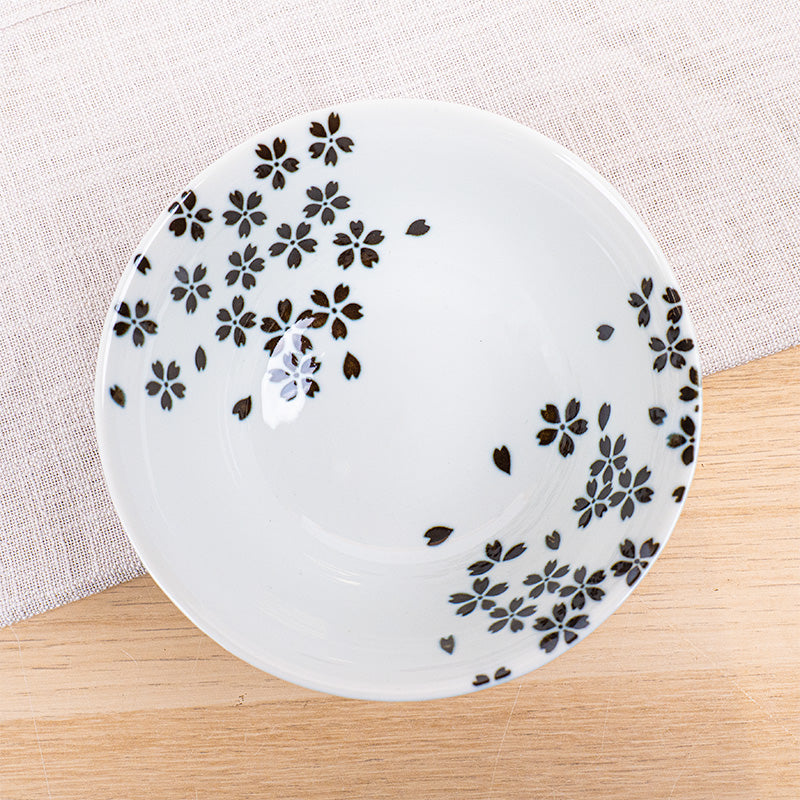 Set 2 Japanse Kommen - Zwart-Wit