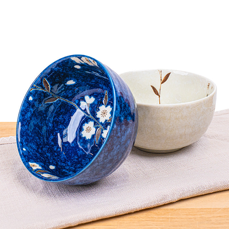 Set 2 Kleine Japanse Kommetjes - Sakura