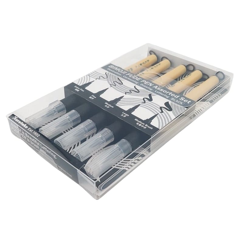 Set 5 Feutres Pinceaux Bimoji Fude Pen