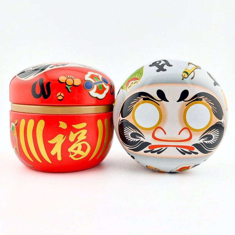 Set van 2 Daruma Theebussen