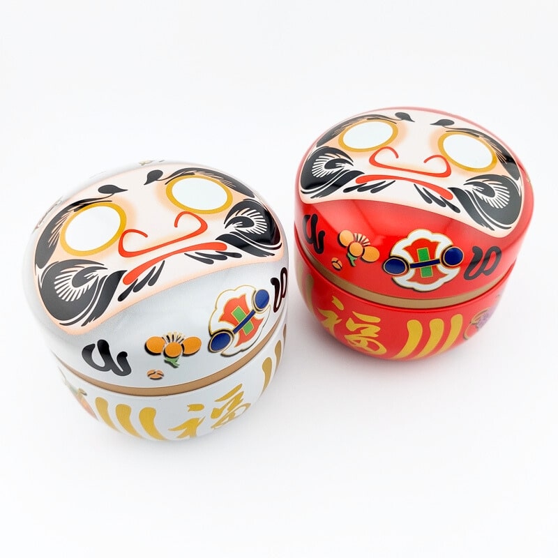 Set van 2 Daruma Theebussen
