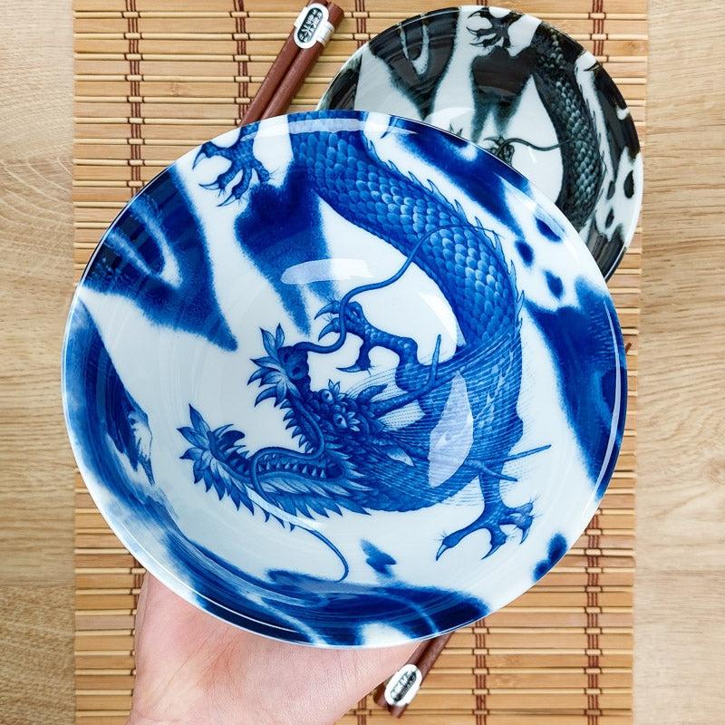 Set van 2 Japanse Kommen - Draak