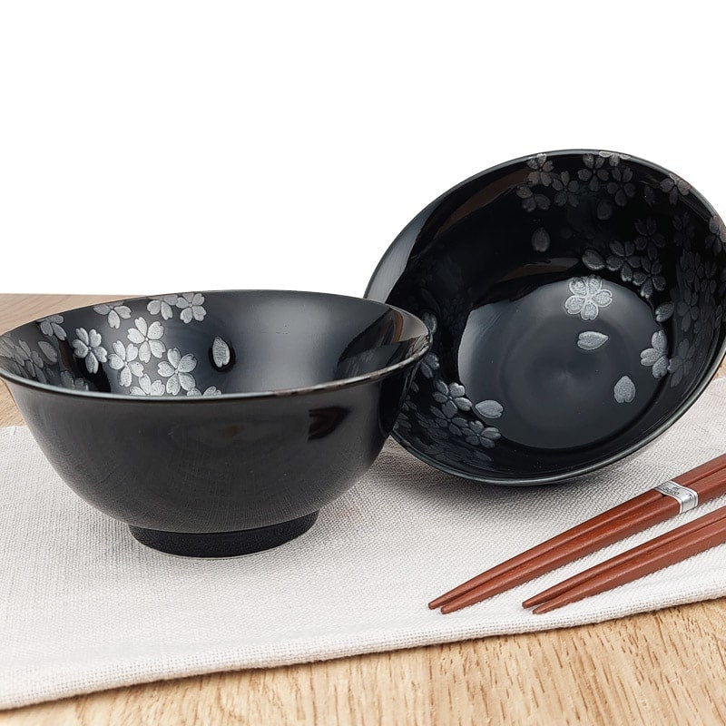 Set van 2 Japanse Kommen - Hanami