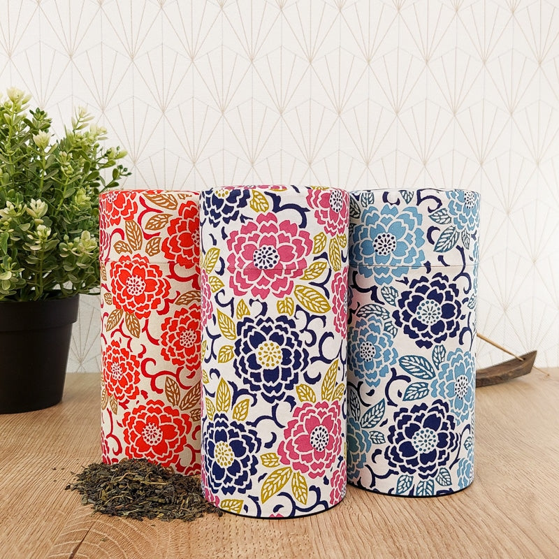 Set van 3 Washi Theeblikken