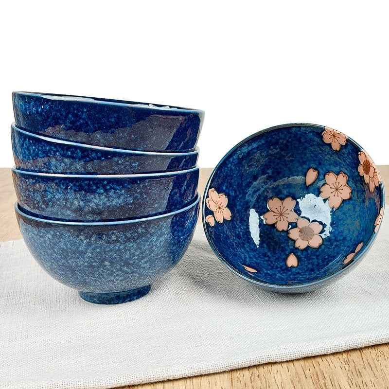 Set van 5 Japanse Kommen - Sakura