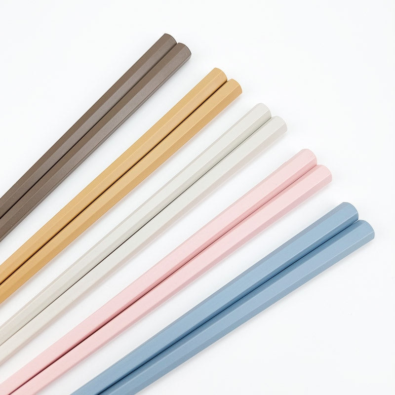 Set van 5 Paar Pastelkleurige Eetstokjes