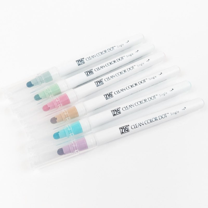 Set van 6 Dot Smoky Highlighters