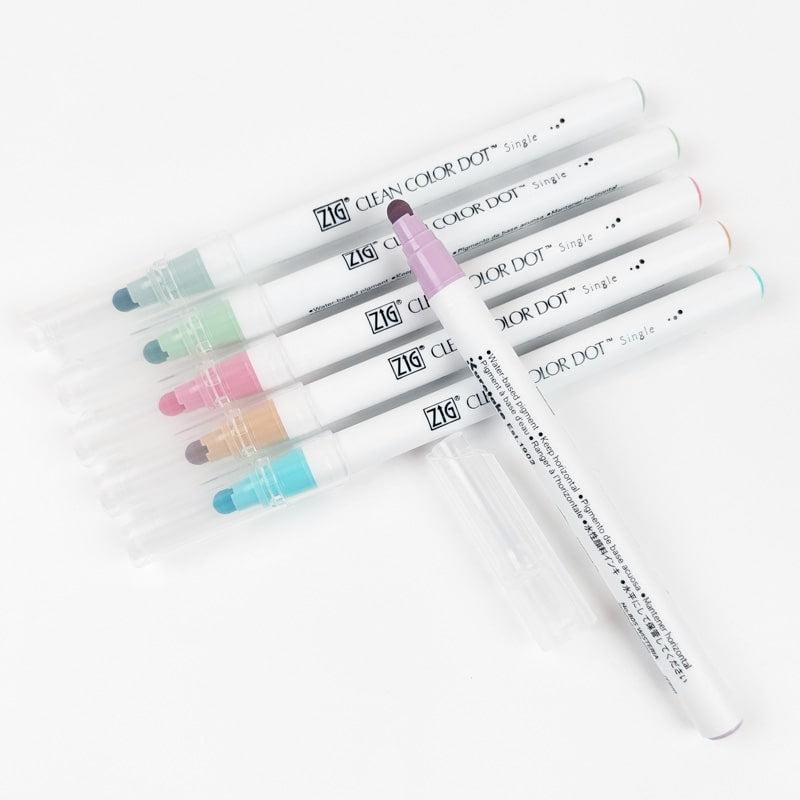 Set van 6 Dot Smoky Highlighters