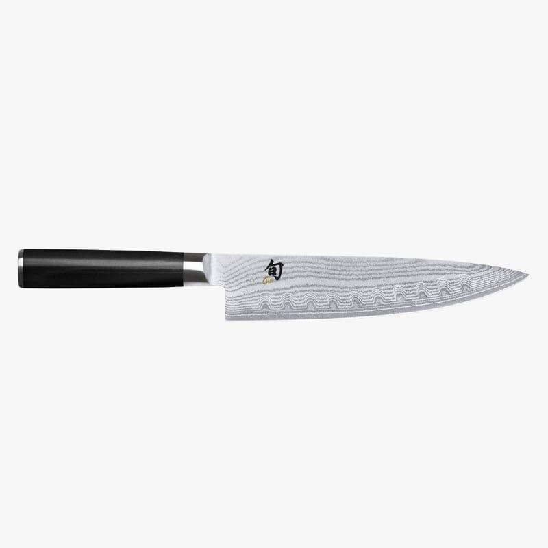 Shun Classic Koksmes – 20 cm - met Antikleefkuiltjes