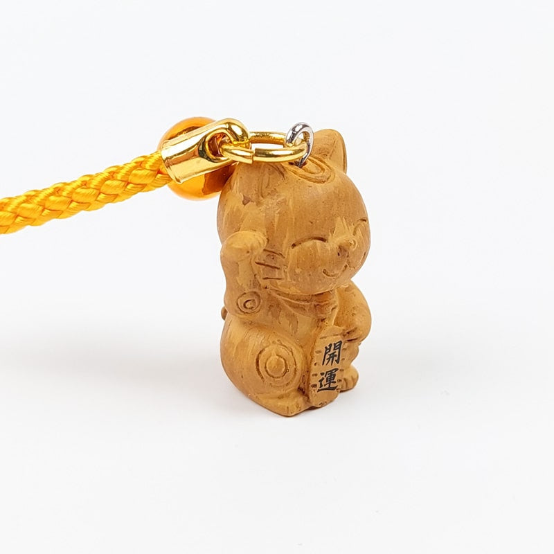Sleutelhanger Maneki Neko Kat