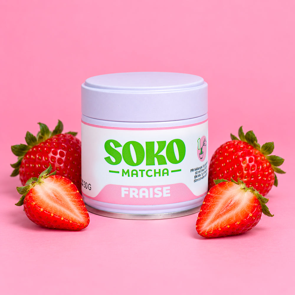 Soko Matcha Thee - Aardbei