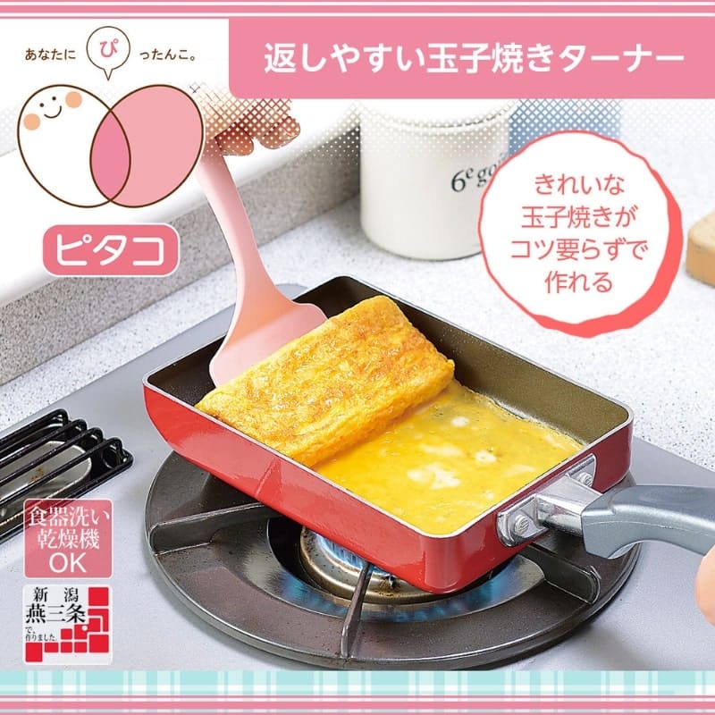 Japanse spatel Tamagoyaki omelet