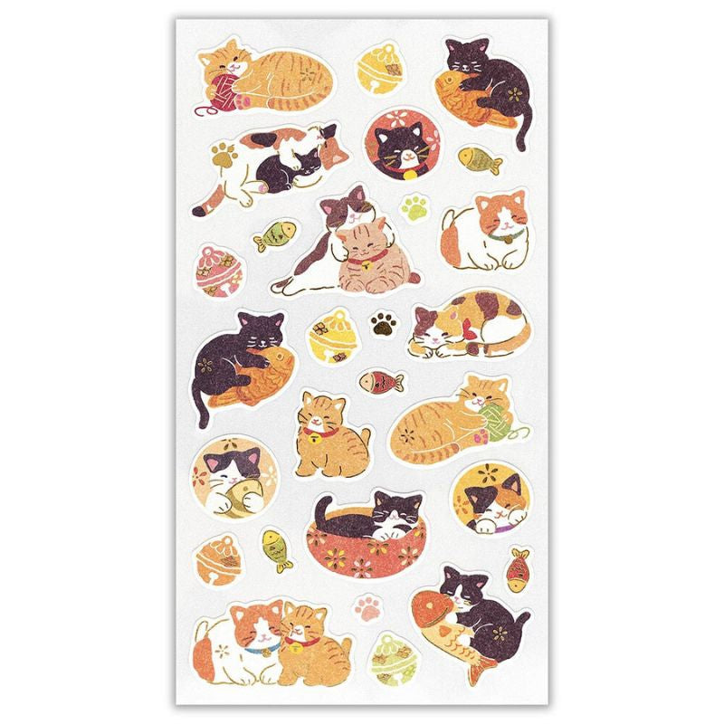 Japanse kattenstickers