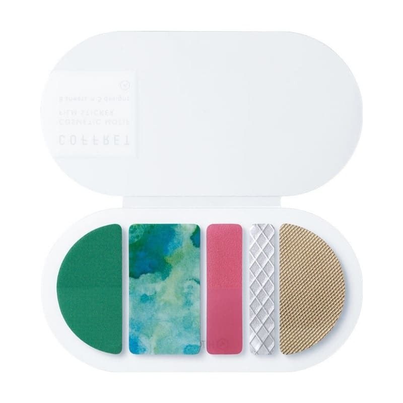 Sticker Doos Cosmetica Bosgroen