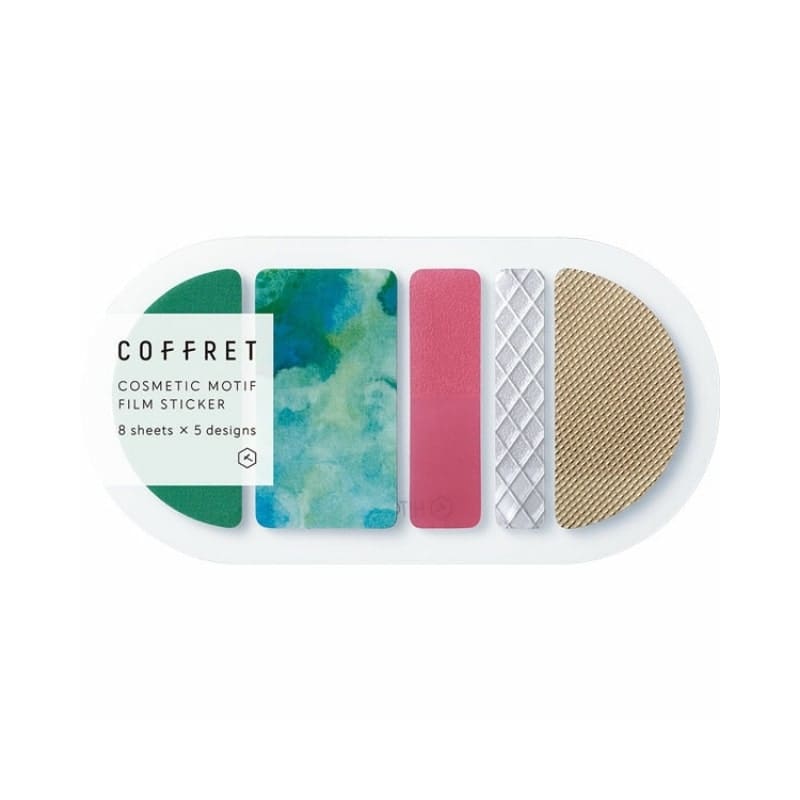 Sticker Doos Cosmetica Bosgroen
