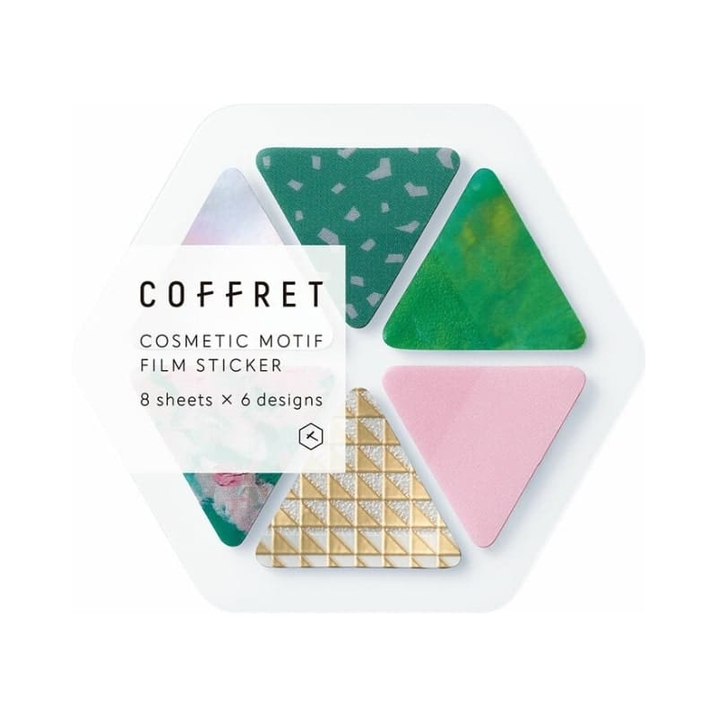Stickers Cosmetisch Triangle Set