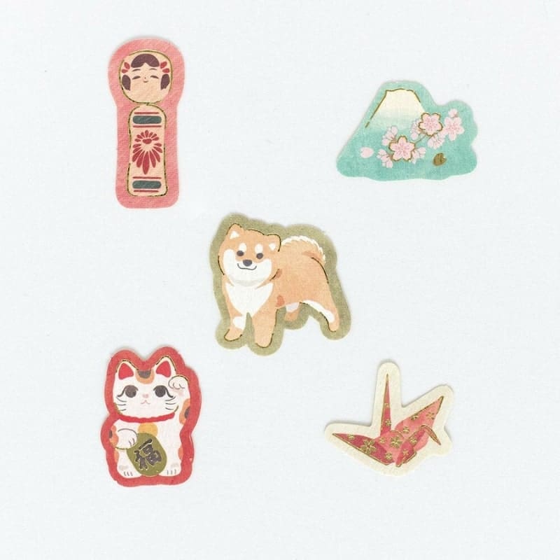 Stickers Flake Symbolen van Japan