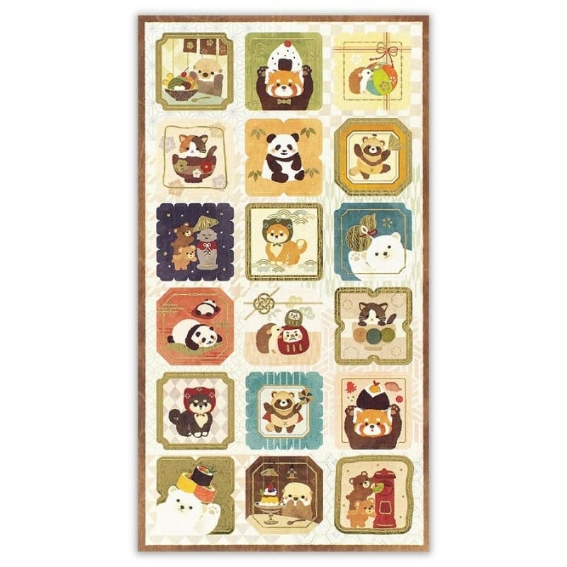 Kawaii Japanse Dier Stickers
