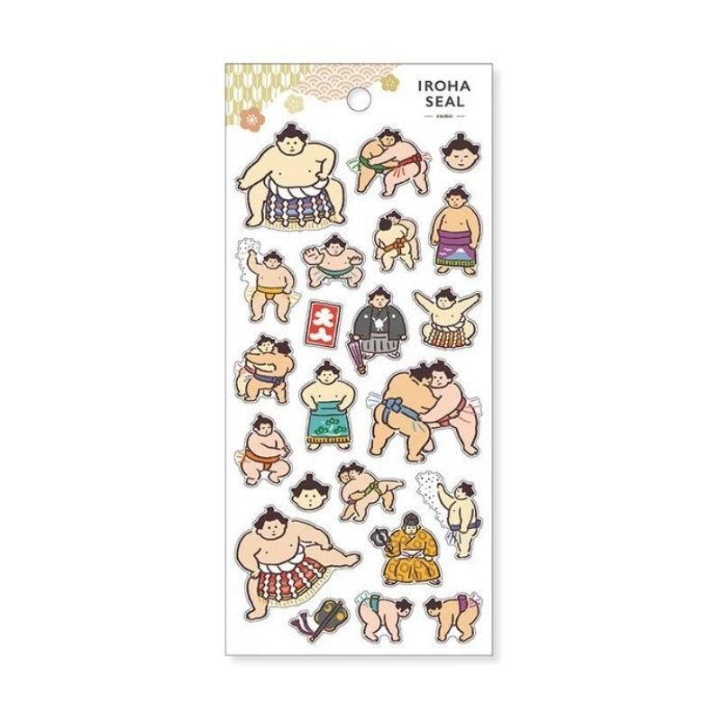 Japanse Sumo stickers