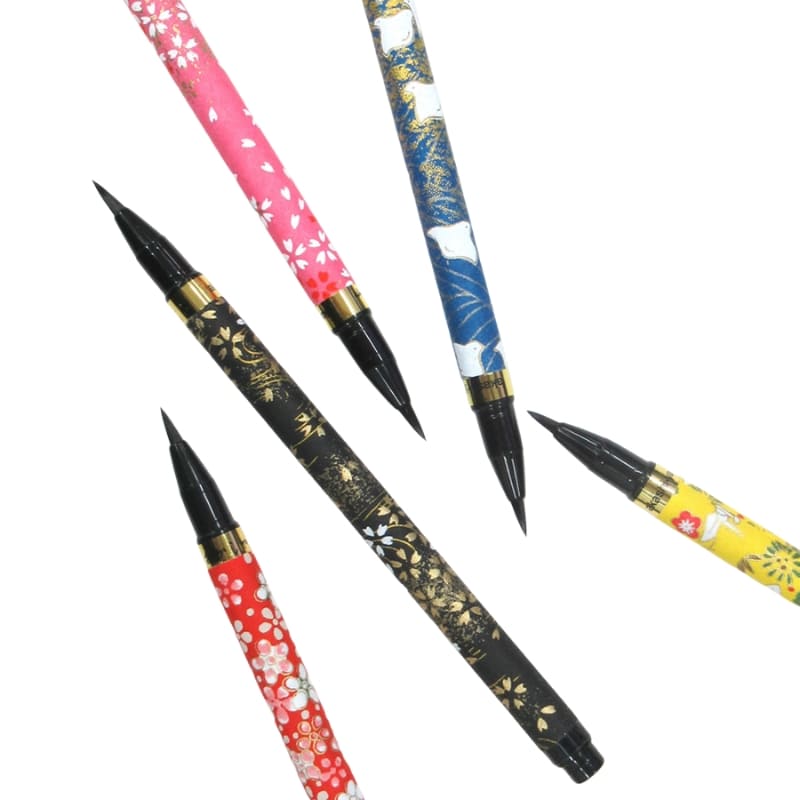 Koto Penseelpen Wit Washi Papieren Handvat