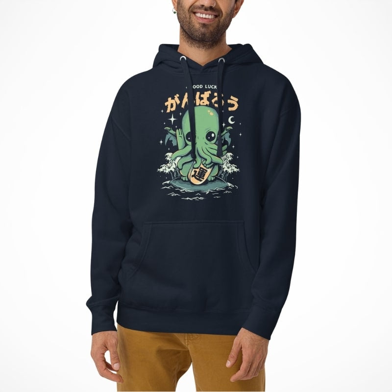 Japans sweatshirt met veel geluk