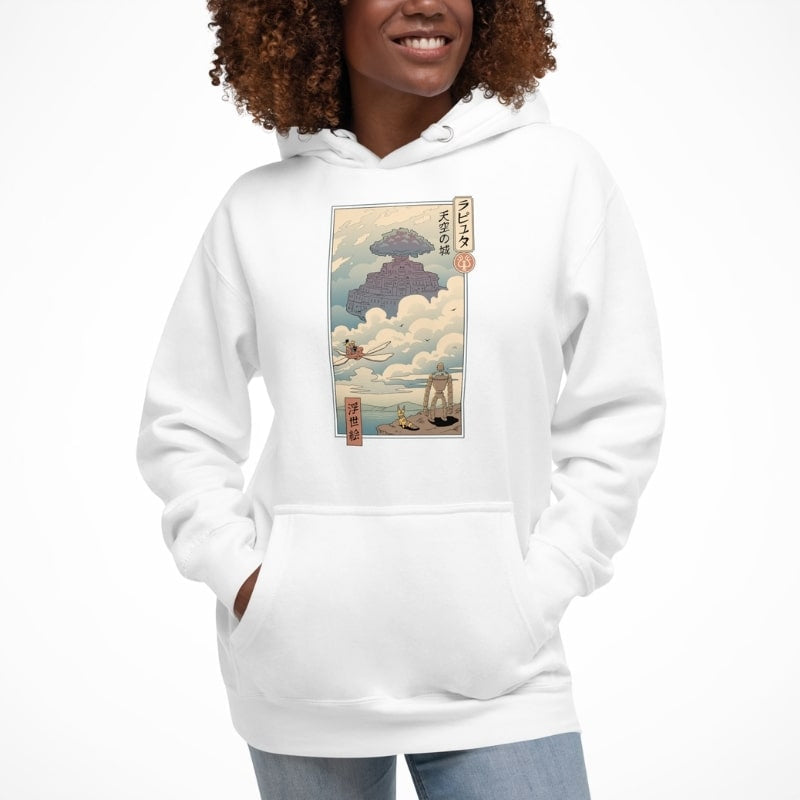 Japans sweatshirt Ukiyo-e Laputa