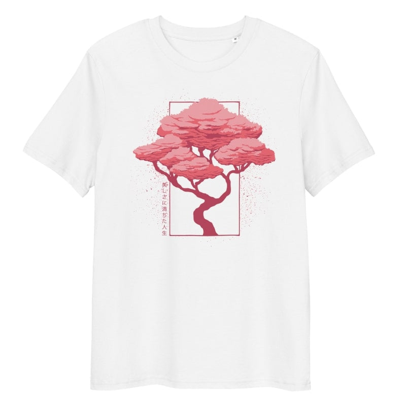 Japans Hanami T-shirt - S / Wit