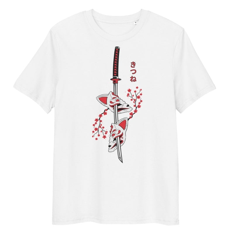 Japans Kitsune Sakura T-shirt - S