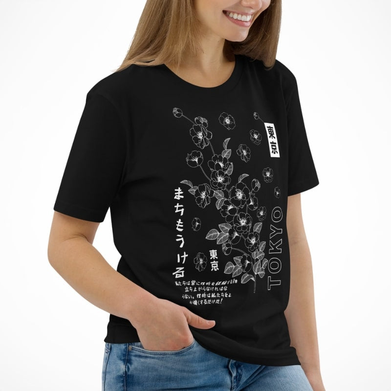 Japanse T-shirt Tokyo Blossom