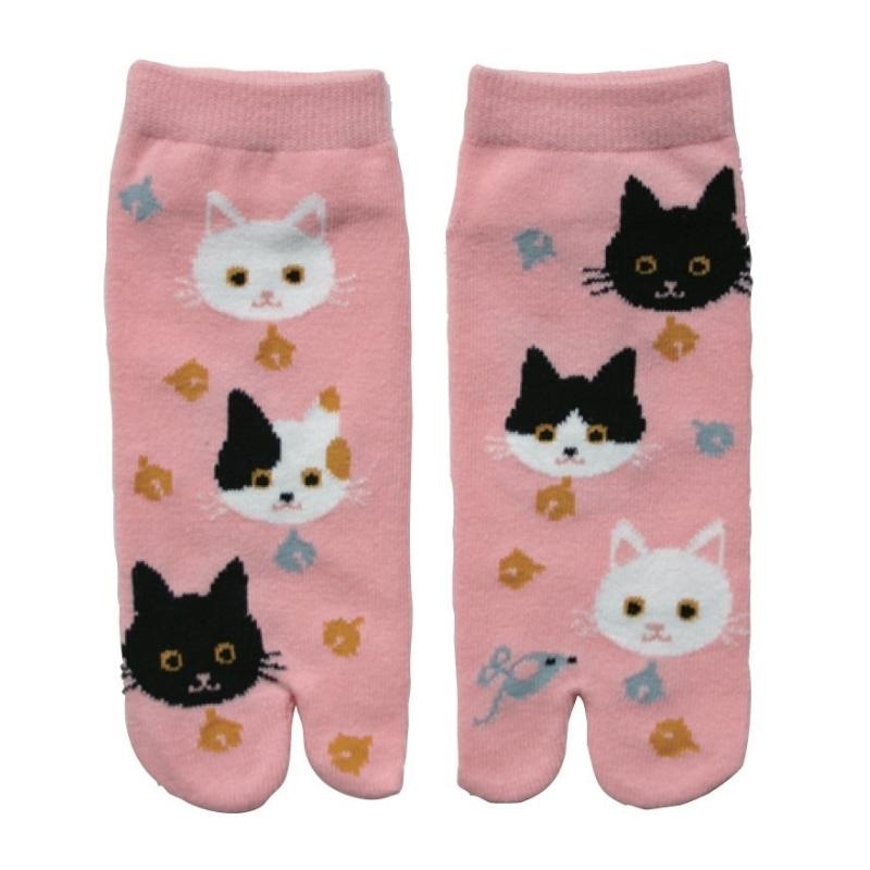 Tabi Sokken - Katten EU 36-40