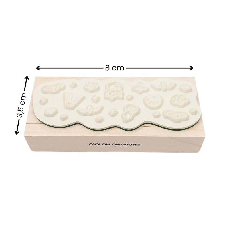 Houten stempel voor Japanse groeten