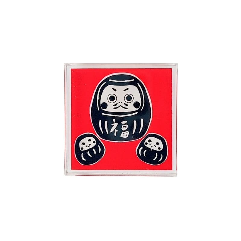 Japanse postzegel Daruma van Tomikohan
