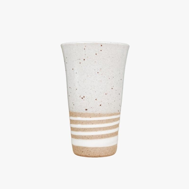 Japanse Terracotta Beker - Wit
