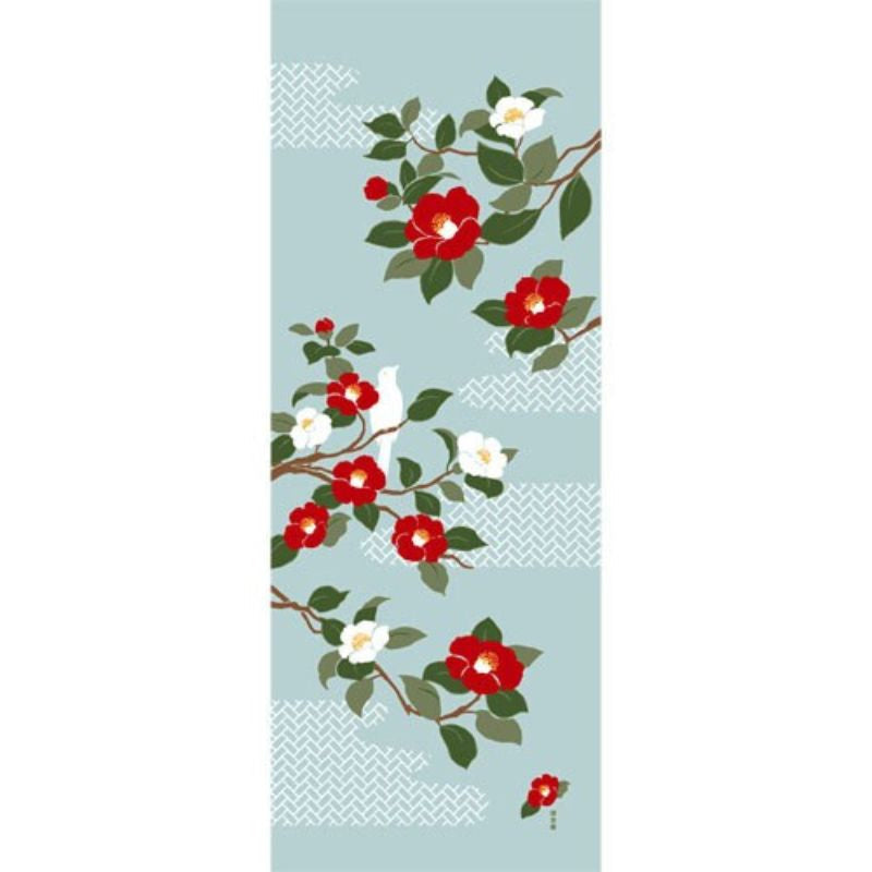 Tenugui Handdoek - Camellia
