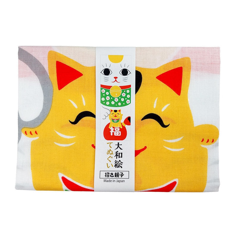 Tenugui Handdoek Maneki Neko