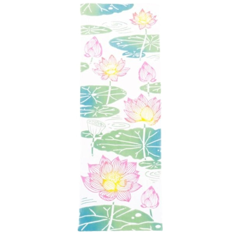 Tenugui - Lotus