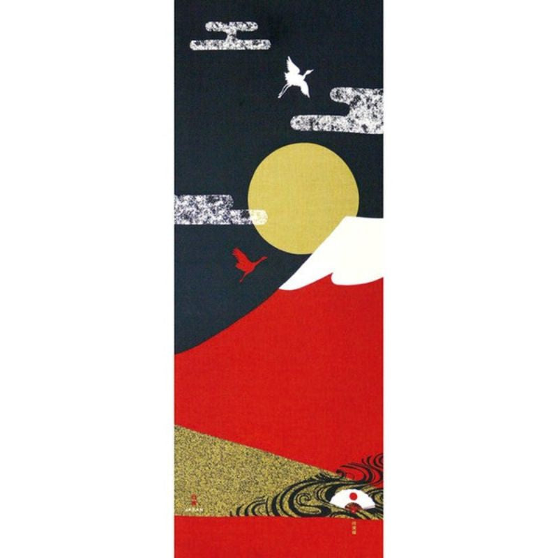 Tenugui - Rode Fuji