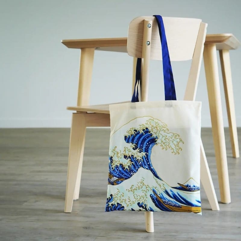 Grote golf van Kanagawa draagtas