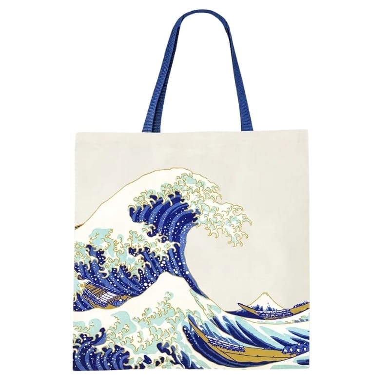 Grote golf van Kanagawa draagtas