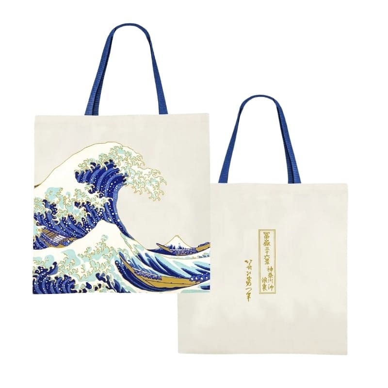 Grote golf van Kanagawa draagtas