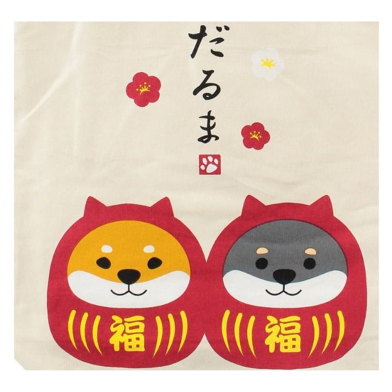 Tote Bag - Ivoor Shiba Daruma