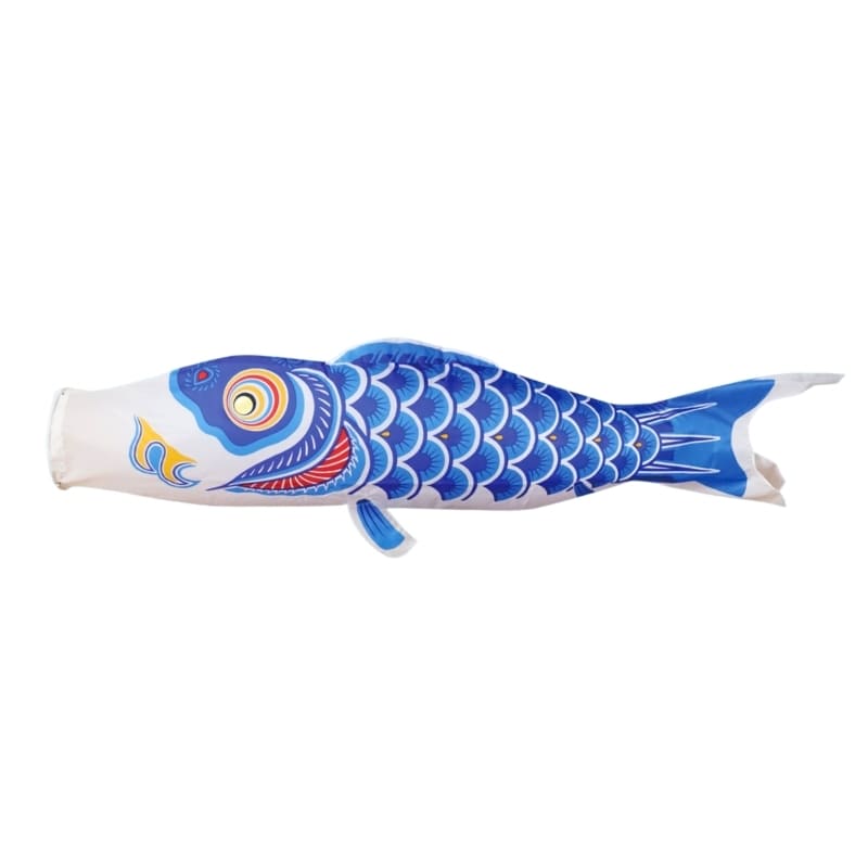 Traditionele Japanse Koinobori Blauw - 150 cm